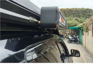 <span class=keywords><strong>Tente</strong></span> de <span class=keywords><strong>douche</strong></span> de voiture SMARCAMP avec coque en aluminium, bande de LED, alimentation de type C, sacs de rangement, configuration rapide - Product Image 4