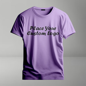 T-shirt en coton surdimensionné pour homme design uni avec détail de broderie tissu de haute qualité logo personnalisé et service de marque privée - Product Image 1