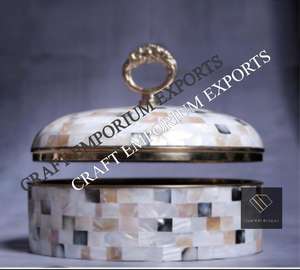 Vestido de fiesta de encaje Vestido de novia Madre de Perla (MOP) Diseño de incrustaciones Color personalizable Logotipo Impermeable Decoración de lujo para el hogar - Product Image 2