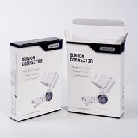 Boîtes d'emballage en carton ondulé noir et blanc, accessoires, emballage de boîtes d'accessoires, emballage personnalisé de boîtes de produits avec logo