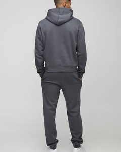 Survêtement d'entraînement pour homme de haute qualité, coupe classique, écologique, personnalisé, durable, avec doublure polaire, séchage rapide, pour activités de plein air - Product Image 6