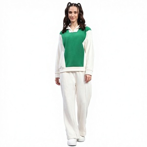 Women's Lightweight Breathable <b>Polyester</b> <b>Tracksuit</b> Regular Fit Long Sleeve Top Pants Winter Wholesale Bulk - Product Image 1