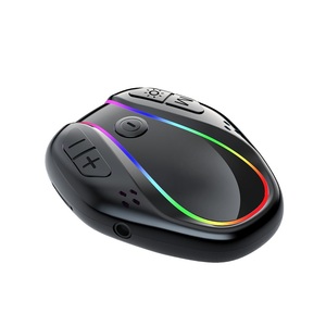 Receptor de Audio Bluetooth para Auto, Mini AUX Inalámbrico con Manos Libres, Tarjeta TF, RGB, Dispositivos Duales, BT 5.3, Entrada AUX de 3.5mm - Product Image 4