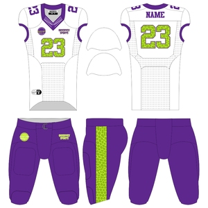 Uniformes de equipo de fútbol americano juvenil hechos por sublimación/camiseta de fútbol americano nombre y número camisetas de fútbol para jóvenes - Product Image 1