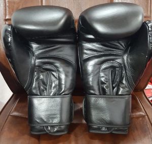 ถุงมือหนังสำหรับชกมวยมืออาชีพถุงมือหนังโลโก้ออกแบบได้ตามต้องการ - Product Image 2