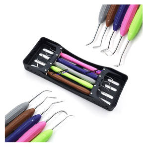 Tratamientos de ortodoncia tipo LM, herramienta Dental duradera reutilizable de acero de alta calidad, instrumentos de llenado de resina compuesta Manual - Product Image 5