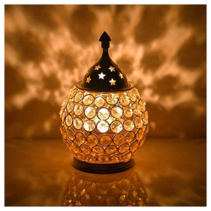 Honneur de cristal nouveau Style luxe or chandelier bougie thé lumière support pour la décoration de mariage or rose cristal Bronze métal - Product Image 5