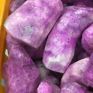 Ñame morado congelado vietnamita, textura suave y cremosa, ideal para hornear batidos, servicios de catering y suministro de alimentos a granel - Product Image 1