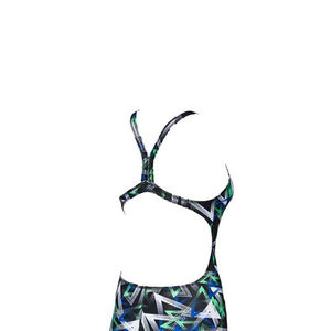 Maillots de bain d'une seule pièce de dames de service d'OEM dans le maillot de bain teint par plaine de couleur unie pour l'usage extérieur - Product Image 6