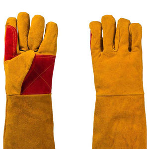 High Quality Leather Working <b>Gloves</b> with Latest Design Customized Logo OEM Services <b>Welding</b> <b>Gloves</b> - Product Image 4