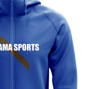 Sudaderas Personalizadas con Logotipo Sublimado, de Poliéster, Manga Larga, Estampadas, con Cierre, Talla Grande, para Hombre, Diseño Sólido - Product Image 6