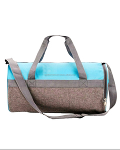 Bolsas de Gimnasio Unisex de Poliéster con Diseño Sólido y Cierre de Cremallera, Color/Logotipo Personalizado, Gran Capacidad, Bolsa Deportiva para Exteriores - Product Image 1