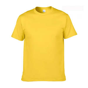 Camiseta de Hombre Lisa de Manga Corta con Cuello Redondo, 100% Algodón, Material Transpirable y Duradero, Impresión Personalizada al por Mayor con MOQ Bajo - Product Image 5