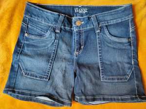 Short en jean pour femme de marque VIANNI JEANS - Product Image 2