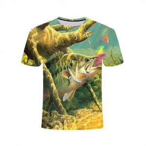 Camisetas Deportivas de Poliéster/Algodón de Secado Rápido, Impresión Personalizada, Suministro Directo de Fábrica al Por Mayor, Serigrafía - Product Image 1