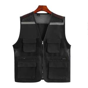 Haute qualité Hi Vis Work Wear gilet de sécurité 100% Polyester gilet de sécurité meilleur prix gilet de sécurité vente en ligne pour les hommes - Product Image 2