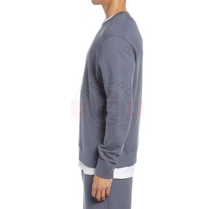 Sudadera personalizada para hombre, de alta calidad, con Logo personalizado, de algodón y poliéster, hecha a mano - Product Image 3