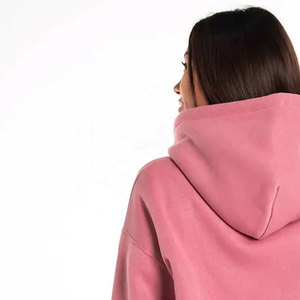 Algodón Poliéster Hecho Secado rápido Mujeres Crop Top Sudaderas con capucha Manga larga Mujeres Crop Top Sudaderas con capucha - Product Image 6