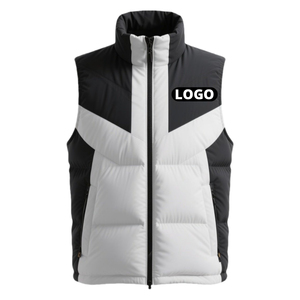 Venta caliente personalizado bordado logotipo antiincrustante y antiestático impermeable Nylon poliéster sin mangas Pickleball chaquetas de los hombres - Product Image 2