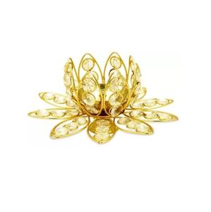 Look classique kamal laiton table diya lampe diya décorative pour temple et maison dhanlaxmi kamal diya fabricant de l'Inde - Product Image 1