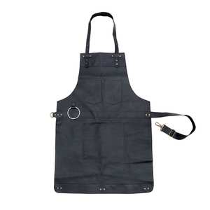 Delantal de taller de cuero PU de grano superior personalizado, cobertura completa, cintura impermeable, herramienta de artista de cocina, carpintería hecha a mano para hombres - Product Image 2