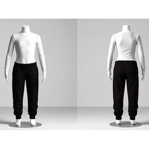 กางเกงจ็อกเกอร์ลำลองผู้ชายสำหรับฤดูใบไม้ร่วงและฤดูหนาว ผ้าแคนวาส ระบายอากาศได้ดี น้ำหนักเบา มีกระเป๋า โลโก้ที่ขอบเอว รุ่นยอดนิยม - Product Image 5