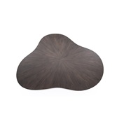 Table basse sur piétement en bois massif de luxe faite à la main, design moderne, écologique, durable, finition lavée, personnalisable, facile à nettoyer