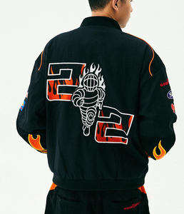 Venta al por Mayor de Camisetas de Verano Transpirables de Algodón con Bordado Personalizado de Motociclismo, Carreras de NASCAR y F1 para Hombre - Product Image 2