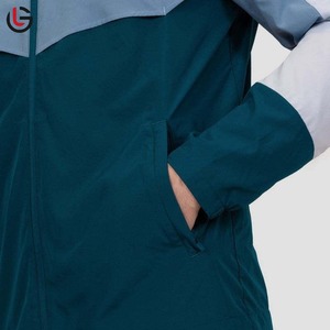 Service OEM ODM Veste coupe-vent imperméable à capuche et col montant pour homme Veste d'hiver personnalisée écologique pour l'extérieur - Product Image 4