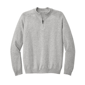 Suéter de Cuello Alto con Cierre de Cremallera para Hombre, Ligero, Estilo Polo, Manga Larga, Cálido para Otoño e Invierno - Product Image 1