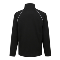 Vêtements de sport personnalisés pour hommes, veste softshell à col montant, broderie fine, fermeture éclair, coupe-vent, tenue décontractée, vestes d'extérieur pour l'hiver