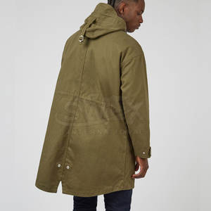 Parka de Cola de Pescado de Secado Rápido con Diseño Personalizado para Hombre, Mangas Largas, Nuevo Estilo y Diseño - Product Image 3