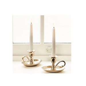 Portavelas de Metal de nueva llegada, candelabro de pátina gris para sala de estar y decoración de mesa hecha a mano - Product Image 6