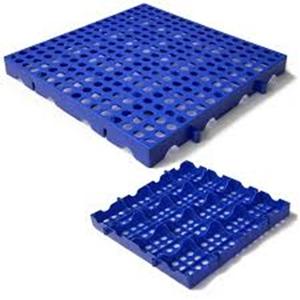 พาเลทพลาสติกแบบหน้าเดียวแบบ4ทิศทางพร้อมสำหรับการส่งออกทั่วโลก - Product Image 3