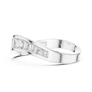 Anillo de moissanita hecho a mano de fabricación india con diamantes naturales reales Diseño personalizado disponible para precio de exportación - Product Image 5