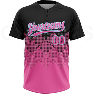 GANTS à manches courtes coupe décontractée City Baseball Jersey Coupe décontractée Respirant Personnalisable Respectueux de l'environnement 2025 - Product Image 3