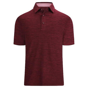 Camiseta de polo de alta calidad para hombre, Polo de golf de gran tamaño, ropa suave, impresión Digital, serigrafía, bordado DTF DTG, Color sólido - Product Image 3