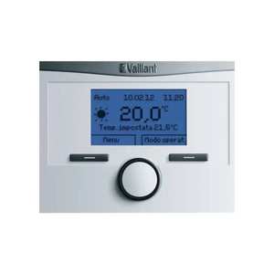 Cronotermóstato Modulante Vaillant CalorMATIC 450 F con Sonda Externa para Sistemas HVAC Domésticos, Fabricado en Italia, Soporte en Idioma Italiano - Product Image 1