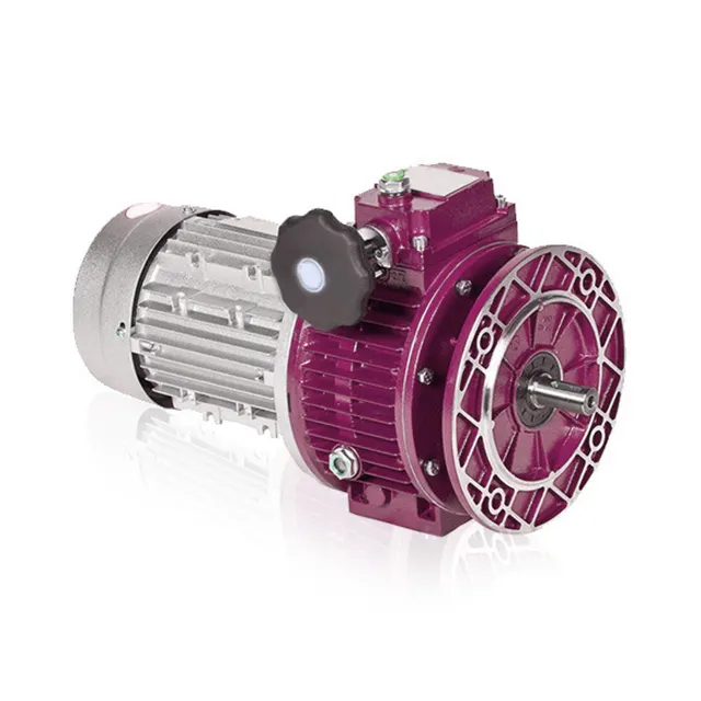 Udl 0.37 B3 Power transmisi otomatis Flush Machineudl variabel Gearbox pengurang kecepatan Motor Stepless Variator