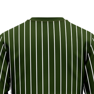 Casual Sweatstreet rayas sudaderas hombres cuello redondo Colorblock diseño su propio logotipo sudadera para hombres - Product Image 5