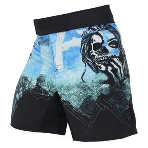 High Quality Sporty Solid Eco-Friendly MMA <b>Shorts</b> <b>for</b> <b>Men</b> Customizable Logo Color Spandex/Polyester Quick Dry Breathable - Product Image 5