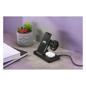 Câble de charge multifonction TRIPLE Black 15W WIRESTAND3IN1FBK Triple Black 15W WIRESTAND3IN1FBK - Product Image 4