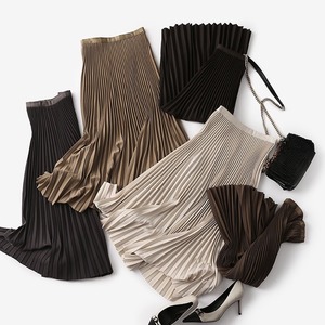 Recién llegado, superventas, faldas para mujer, ajustado, ceñido al cuerpo, contraste, vestido de noche de lentejuelas, algodón, nueva ropa larga de cintura alta para mujer - Product Image 3