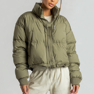 Chaqueta Acolchada para Mujer, Abrigo Cálido de Moda, Chaqueta Holgada con Burbujas, Ropa Exterior para Mujer, Chaqueta Acolchada con Cremallera - Product Image 5