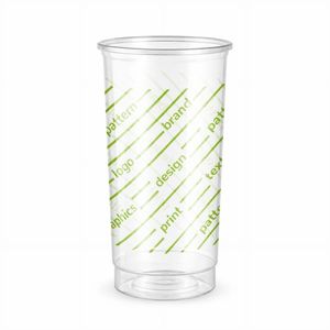 แก้วพลาสติกใสขนาด 355 มล. ปรับแต่งได้สูงสุด 3 สี - Product Image 1