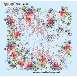 Reyyan İpek Yazma Modèle 3 29 Tissu de broderie Renk - Product Image 1