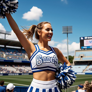 ชุดเชียร์ลีดเดอร์ชุดเชียร์ลีดเดอร์ชุดเชียร์ลีดเดอร์ชุดฝึกเต้นตามสั่งชุดเชียร์ลีดเดอร์ - Product Image 5