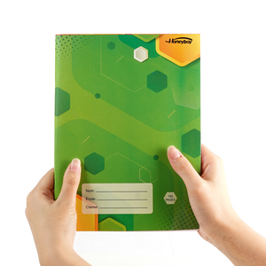 Cuaderno escolar verde estampado con 192 páginas Artículos <span class=keywords><strong>de</strong></span> papelería <span class=keywords><strong>para</strong></span> notas <span class=keywords><strong>de</strong></span> clase ordenadas - Product Image 1