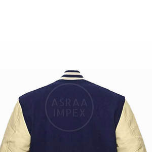 Chaqueta con letras de manga de cuero suave con cuello levantado de primera calidad deportiva e informal para invierno - Product Image 4