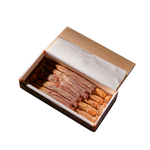 Ginseng Rojo Coreano de 6 Años, 40 Ji, Grado Cielo, Producto para el Bienestar, Mejora la Circulación Sanguínea, Regalo de Lujo de Ginseng Coreano - Product Image 1